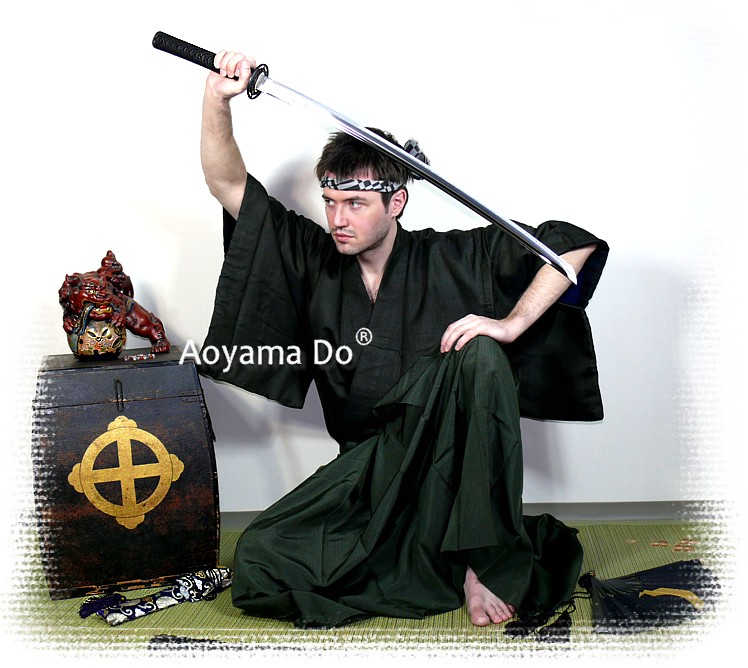 самурайские мечи, катана и хакама