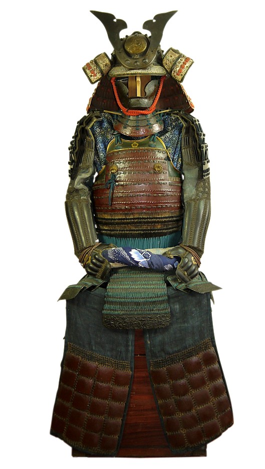 антикварные самурайские доспехи, конец эпохи  Муромачи, 16 в.