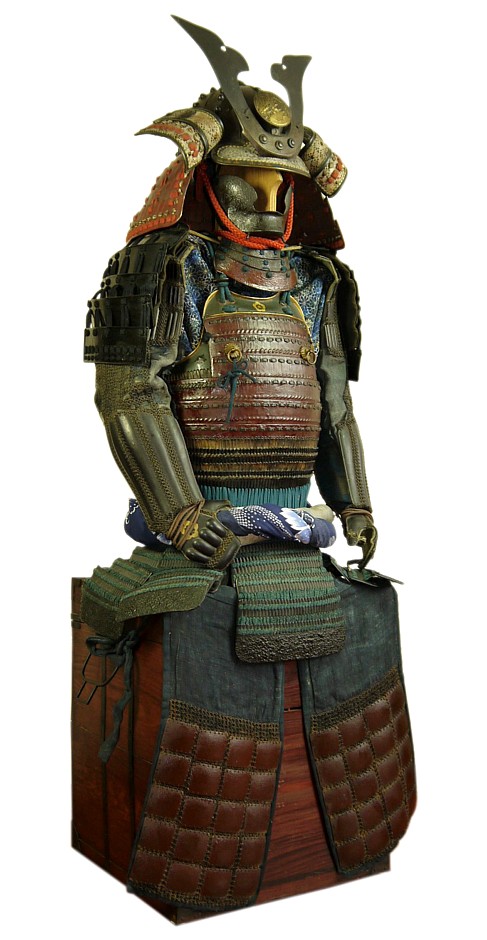 антикварные самурайские доспехи, Япония, конец эпохи  Муромачи, 16 в.