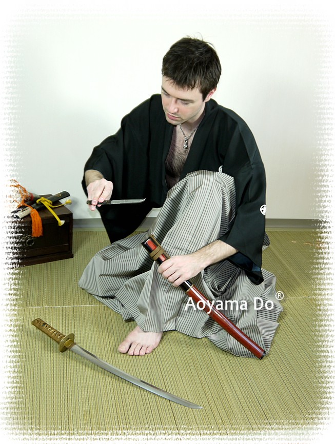 японский меч вакидзаси и кодзука