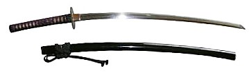 Антикварное японское оружие. Японский меч катана