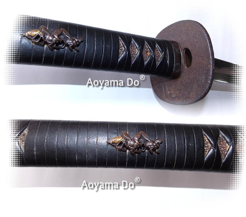 катана -оплетка рукояти японского меча - менуки