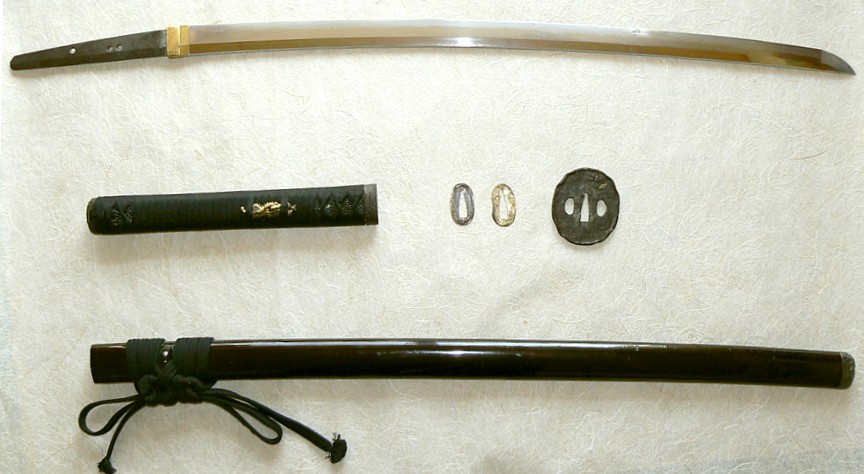 самурайское оружие японский меч катана Тавадацуна