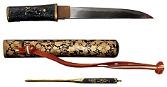 самурайские мечи японский кинжал танто