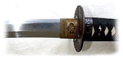 антикварный настоящий японский меч вакидзаси 