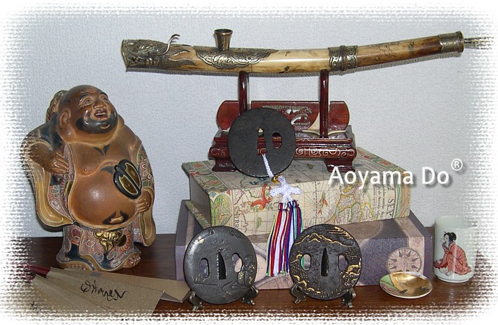 антикварная коллекция - самурайское оружие, цуба